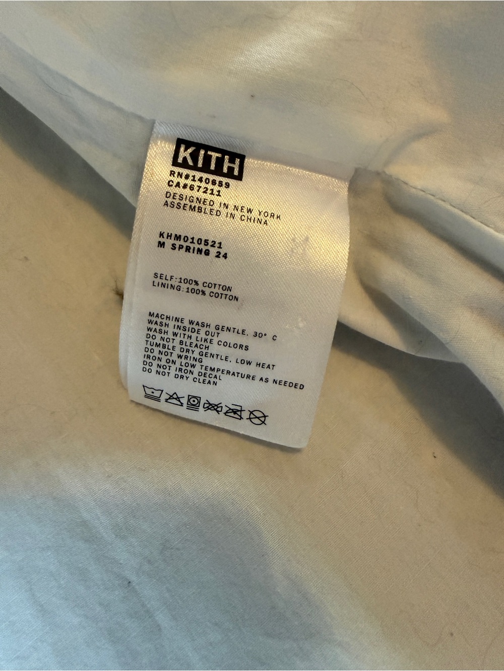 Kith Washed Paisley Coaches Jacket - Picture 8 of 8